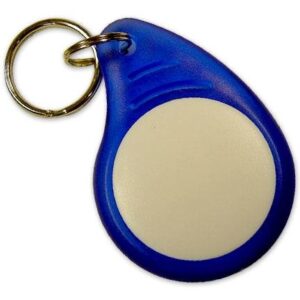 RFID ABS Keychain AB0005 Light Blue + White / I CODE 2-0