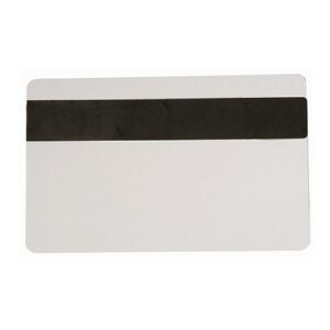 Plastic card with RFID chip and magnetic stripe-0