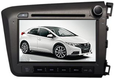 Car DVD Multimedia Touch System ST-6039C for 2012 CIVIC right-0