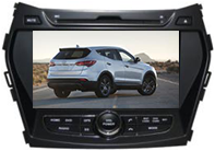 Автомобильная сенсорная мультимедийная DVD система ST-6422C для Hyundai IX45/New Santa fe 2013-0