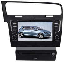 Multimedialny dotykowy system DVD ST-7043C do samochodow VW golf 7-0