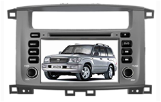 Автомобильная сенсорная мультимедийная DVD система ST-7084C для Toyota Land Cruiser 100-0