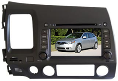 Car DVD Multimedia Touch System ST-8038C for old CIVIC left-0