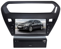 Автомобильная сенсорная мультимедийная DVD система ST-8242C для Peugeot 301, Citroen Elysee-0