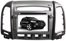 Автомобильная сенсорная мультимедийная DVD система ST-8431C для New santa fe 2010-2012-0
