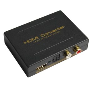 Konwerter HDMI do HDMI + audio Toslink(SPDiF) RCA-0