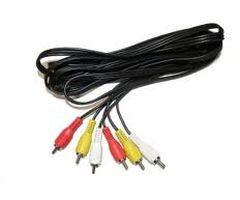 3x RCA-RCA Cable 1.2m-0