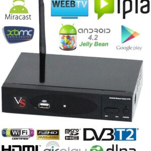 Android Smart TV Box VenBOX ITV23 with decoder DVB-T2/S2/ATSC-0