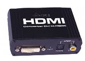 DVI to HDMI converter   DVI+SPDIF input convert to one HDMI+SPDIF-0