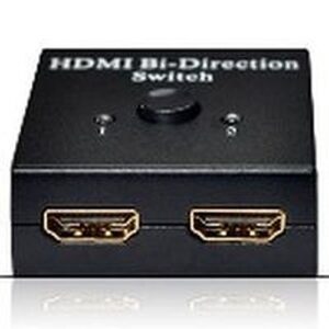 HDMI 2 Ports Bi-direction manual switch 2x1 switcher 1x2 Video splitter 1080P 3D HDTV-0