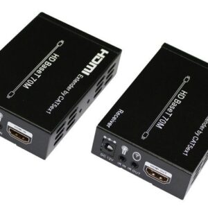 HDMI HDBaseT przedłużacz po jednemu 100m CAT6 (TCP/IP) z IR-0