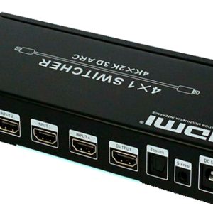 4 by 1 HDMI Switcher with ARC-0