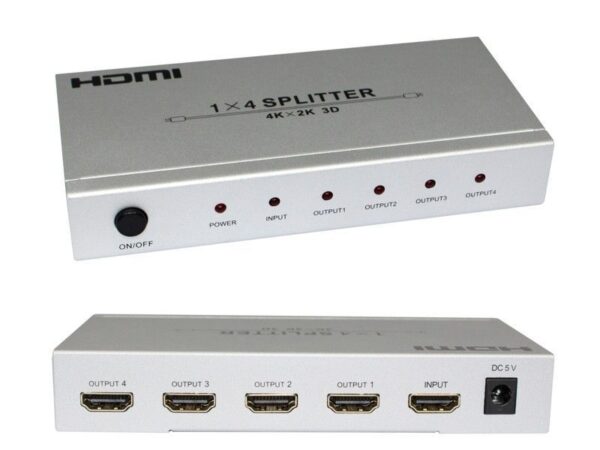 1x4 HDMI 1.4 сплиттер-0