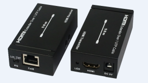 HDMI przedłużacz po jednemu kablu UTP 50m z podwójnym sterowaniem na IR-0