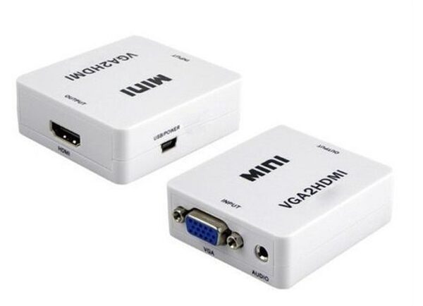 VGA + audio to HDMI Full HD 1080p Converter/Scaler HDV-M600-0