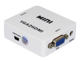 MINI VGA+аудио в HDMI конвертер-0