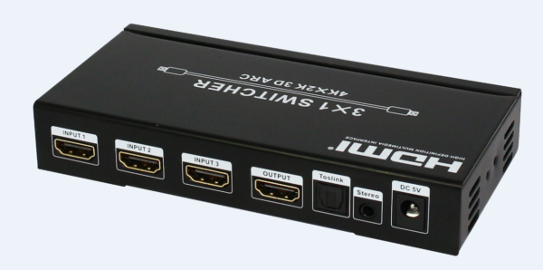 HDMI 1.4 SWITCHER 4x1 WITH AUDIO + ARC HDS-941A-0