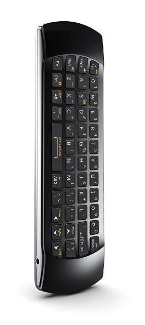 Fly Air Mouse Keyboard & Infrared Remote Control Riitek RII K25A RT-MWK25A 2.4Ghz, Audio Chat, for TV BOX, PC, Games, Black-6360