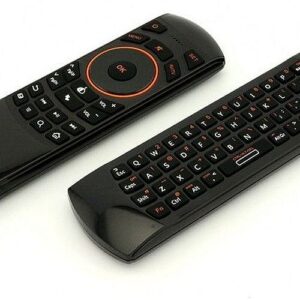 Fly Air Mouse Keyboard & Infrared Remote Control Riitek RII K25A RT-MWK25A 2.4Ghz, Audio Chat, for TV BOX, PC, Games, Black-0
