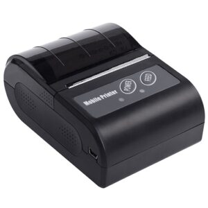 Мобильный принтер чеков Rongta RPP02N USB+Bluetooth 56mm темно-серый-0