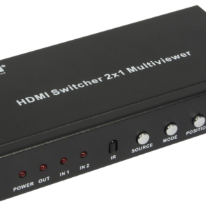 HDMI Switcher 2X1 multi-viewer Full HD Audio HDCP HDV-821PR-0