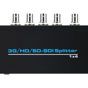 The Splitter SDI 1x4 SDI 3G/HD/ SD-SDI for HDTV Monitor HDV-S14-0