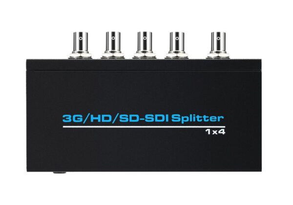 The Splitter SDI 1x4 SDI 3G/HD/ SD-SDI for HDTV Monitor HDV-S14-0