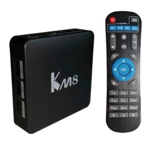 TV Box KM8 Amlogic S905X Quad Core Android 6.0 KODI Dual WiFi 2.4G/5G, Bt 4.0, 2Гб/16Гб 4K Smart Медіа плеєр-0
