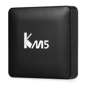 Smart TV Box KM5 Андроид 6.0 четырехядерный Amlogic S905X 1/8Гб 2.4G WIFI KODI IPTV медиаплеер-0