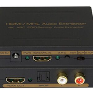 Extractor HDMI do HDMI z MHL audio (SPDIF+R/L), ARC, 2K*4K-0