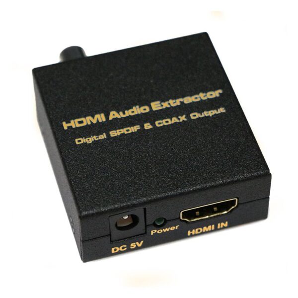 HDMI digital to analog audio extractor audio decoder 5.1 SPDIF Coax V 1.4-0