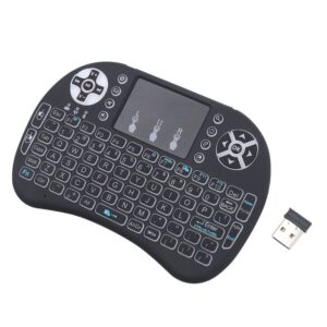 Wireless Illuminated Mini Keyboard with Touchpad i8-PRO 2.4GHz for Mini PC Smart TV BOX Android TV Box-0