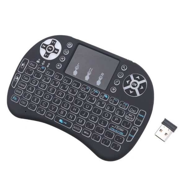 Мультимедийная беспроводная клавиатура Riitek РТ-MWK08 I8 2.4G-0