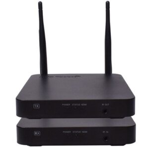 Bezprzewodowy przedłużacz HDMI 100M 2,4 oraz 5 GHz 1080P Zestaw z odbiornika i nadajnika Wzmacniacz TCP / IP Audio Wideo do HDTV-0
