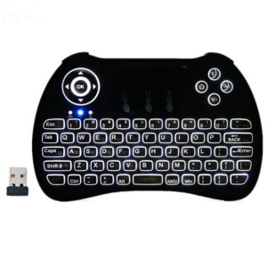 Backlit Wireless Mini Keyboard H9 VS Rii i8 2.4GHz Air Mouse Touchpad for Android TV BOX X92 Laptop PS3 iPad Backlight Gamepad-0