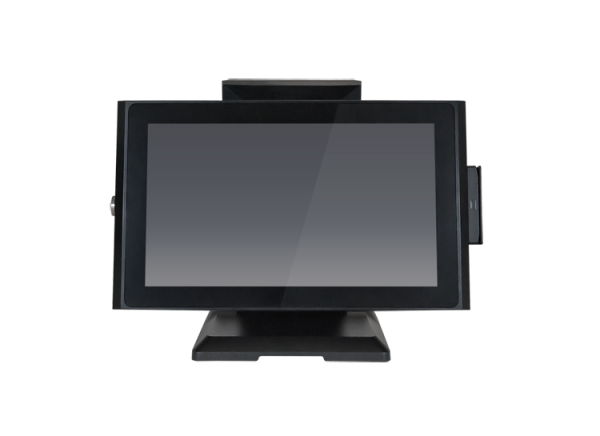 Touch POS terminal Flytech PB15-D36 14" J1900 4/128Gb, RS232/USB/LAN VGA, черный, Win10-8265