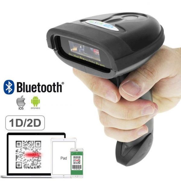 Barcode Scanner NETUM NT-1228BL Wireless CCD 2D QR Bluetooth -8518