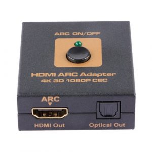 Konwerter HDMI do HDMI ARC z audio TOSlink 4K CEC-0