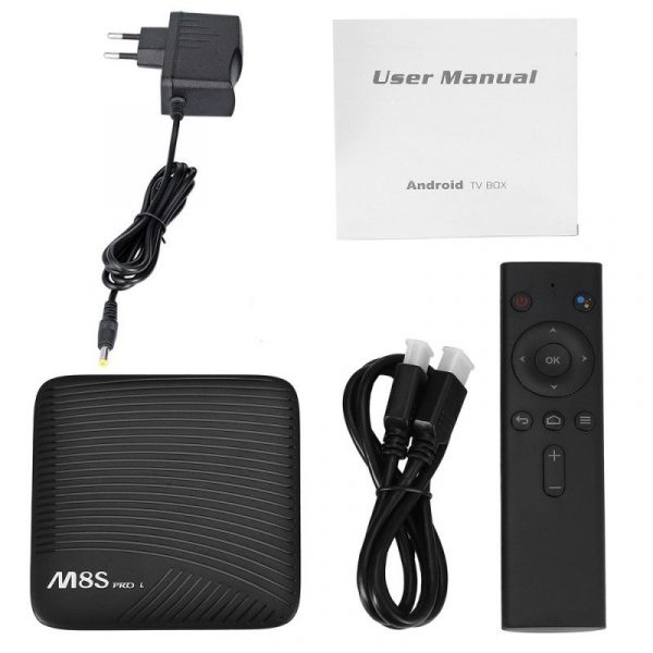 Android Smart TV Box Mecool M8S PRO L S912 3/32Gb 4K UHD-8678