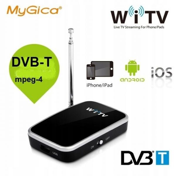 Network TV tuner DVB-T2 Geniatech MyGica WiTV WiFi HD TV-8815