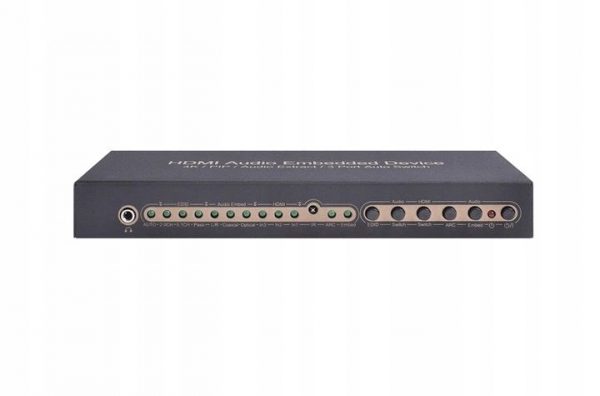 Switcher HDMI 3x1 4K ARC with SPDIF/RCA analog/digital audio extractor-8881