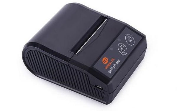 Мобильный чековый принтер Rongta RPP210, BT, USB, черный-0