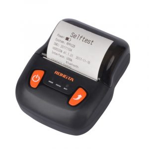 Мобільний принтер Rongta RPP02A, BT, USB, чорний-0