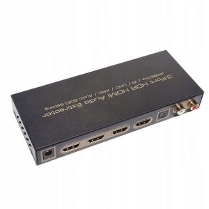 Switcher HDMI 3x1 4K TOSLINK audio ARC switch-0