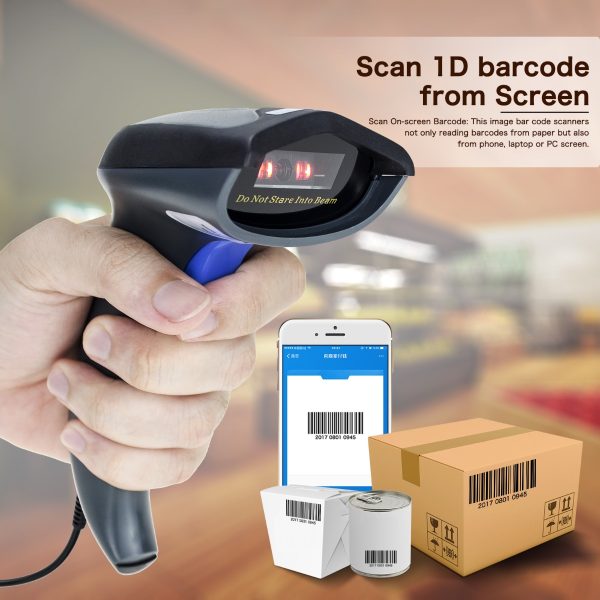 Wireless barcode scanner Netum NT-W6 1D-9161