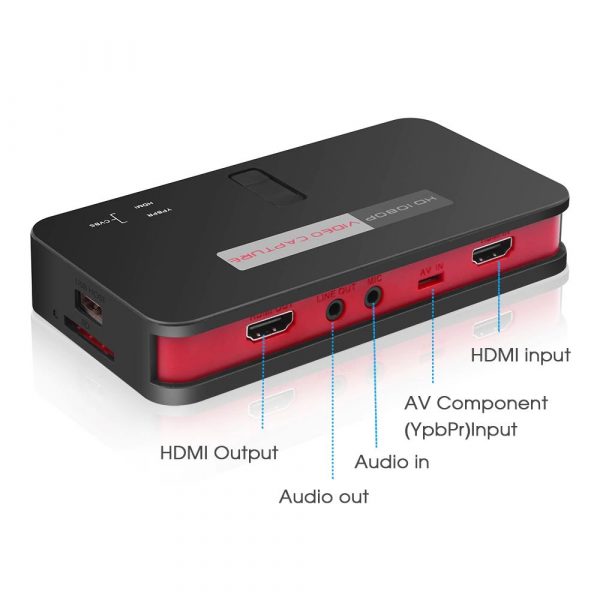 HDMI Video Grabber Capture Box Card ezcap284 1080P into USB or SD Card-9324