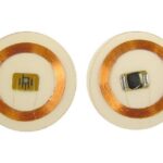 RFID Light PVC Coin Label TK4100 OD25mm-0