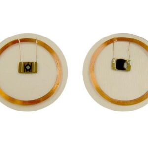 RFID light PVC Coins Tags Mifare 1S50 OD30mm-0