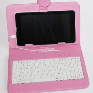 Leather ETUI + Keyboard Tablet 7 inches micro USB-0