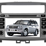 Автомобильная сенсорная мультимедийная DVD система ST-7084C для Toyota Land Cruiser 100-0